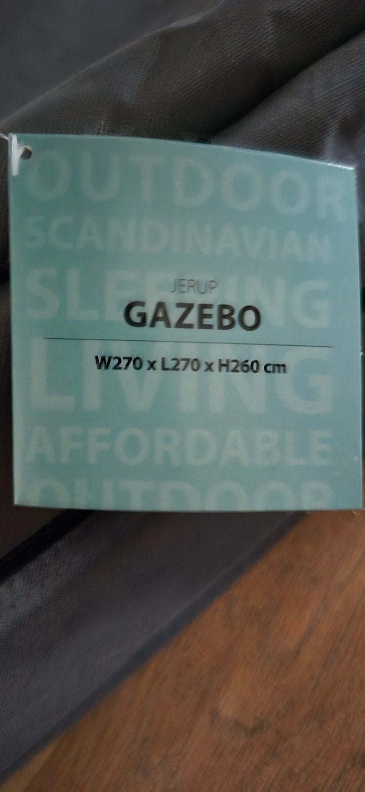Jysk Jerup Paviljoen - Zo goed als nieuw, Minder dan 4 meter, Zo goed als nieuw, Paviljoen, 2 meter of meer