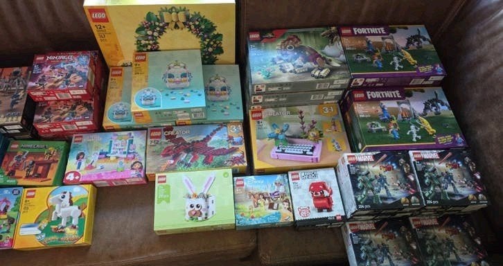 Foto 3 van Grote Partij LEGO SETS nieuw !!!!