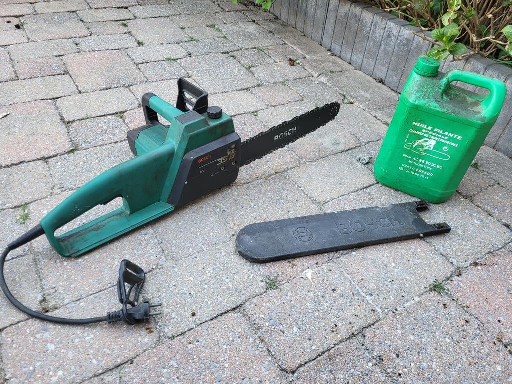 Bosch Kettingzaag AKE 35B - Elektrische kettingzaag, Tuin en Terras, Ophalen, Gebruikt, Bosch