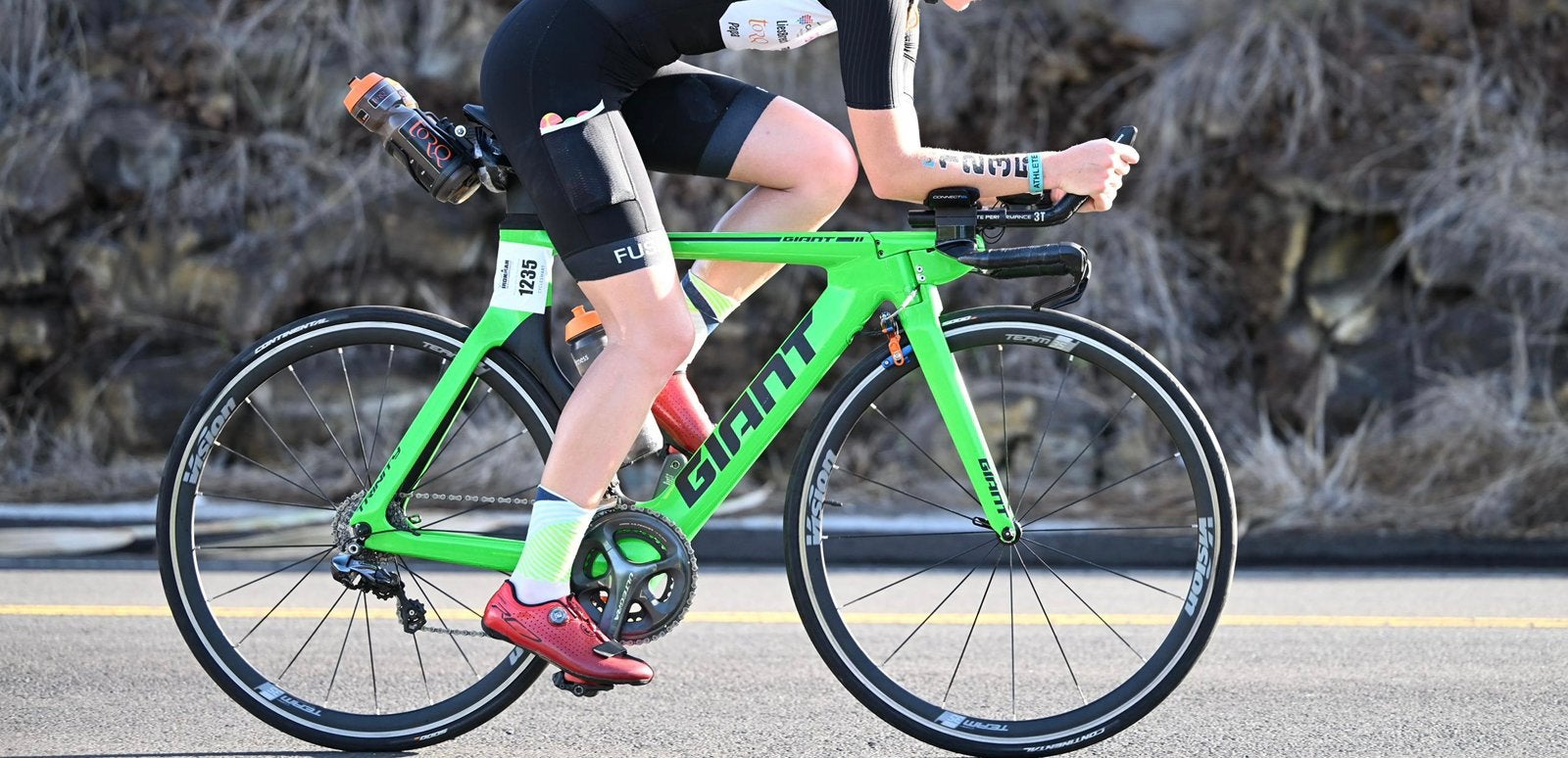 Giant Trinity Tijdritfiets Di2/Ultegra Maat 54, Ophalen, 28 inch, Gebruikt, Carbon