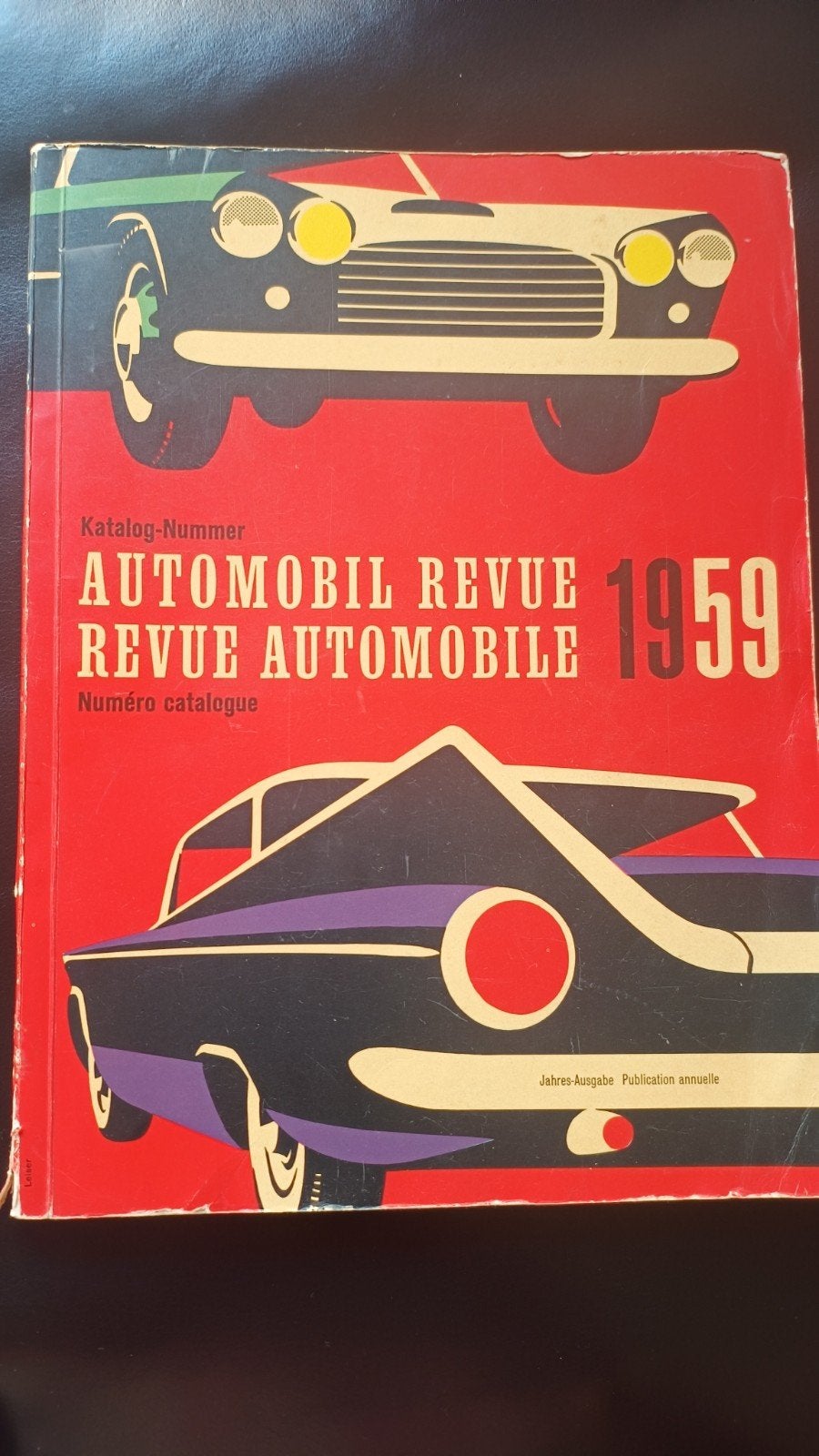 Automobil Revue / Revue Automobile 1959 - Auto Catalogus, Ophalen of Verzenden, Gelezen, Algemeen, Automobil Revue / Revue Automobile