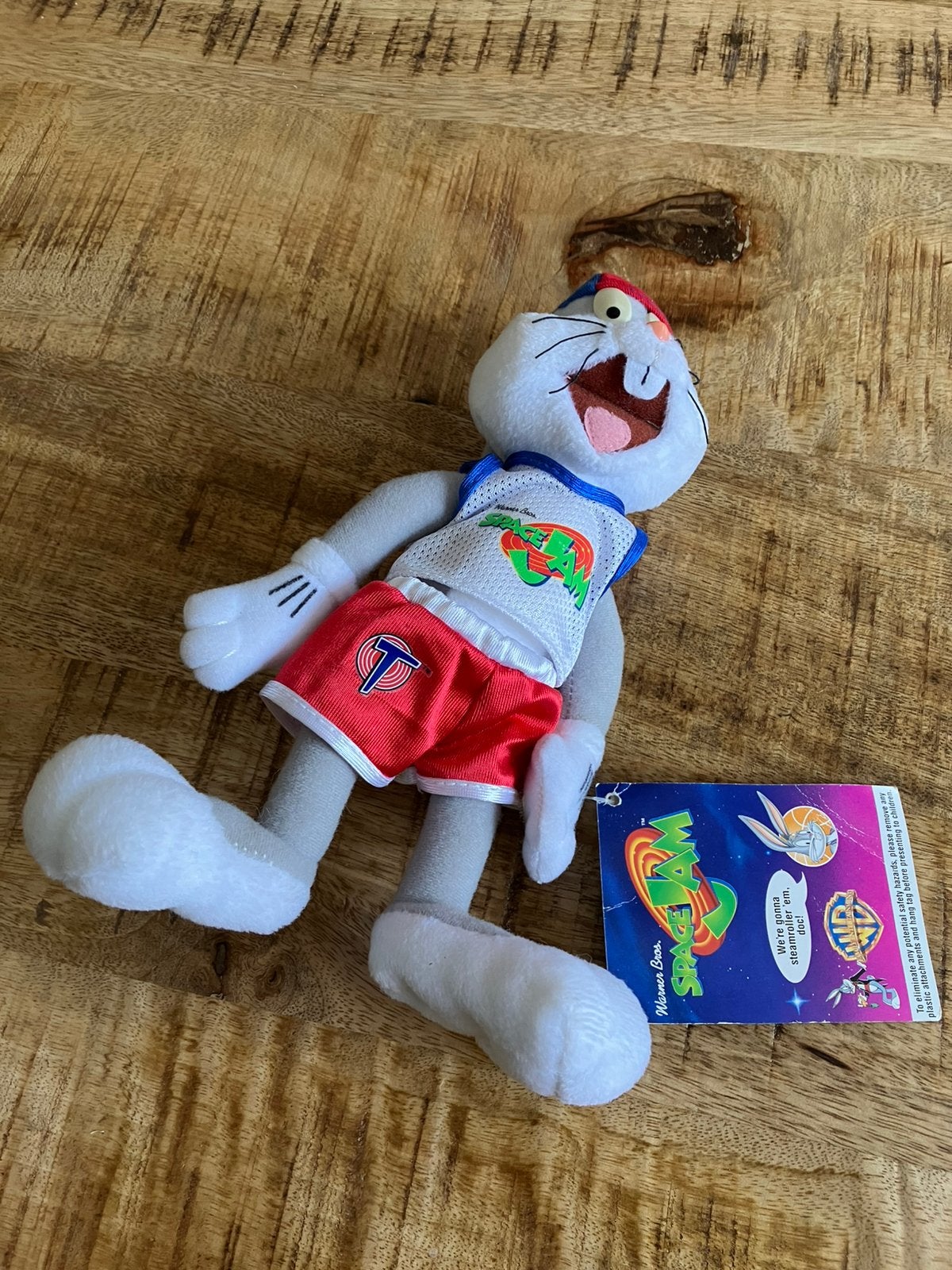 Bugs bunny knuffel, Ophalen of Verzenden, Zo goed als nieuw, Overige typen