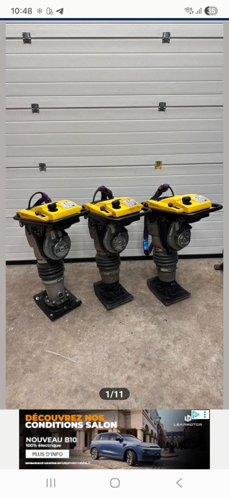 Wackers benzine en  elektrische. Trilmachine, Ophalen of Verzenden, Zo goed als nieuw, Overige typen