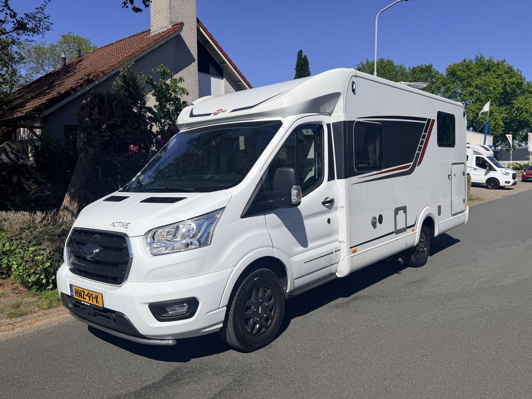 Burstner Bt6914 Ford 155PK Camper•Automaat•TV, Automaat, Fietsendrager, Bedrijf, Diesel