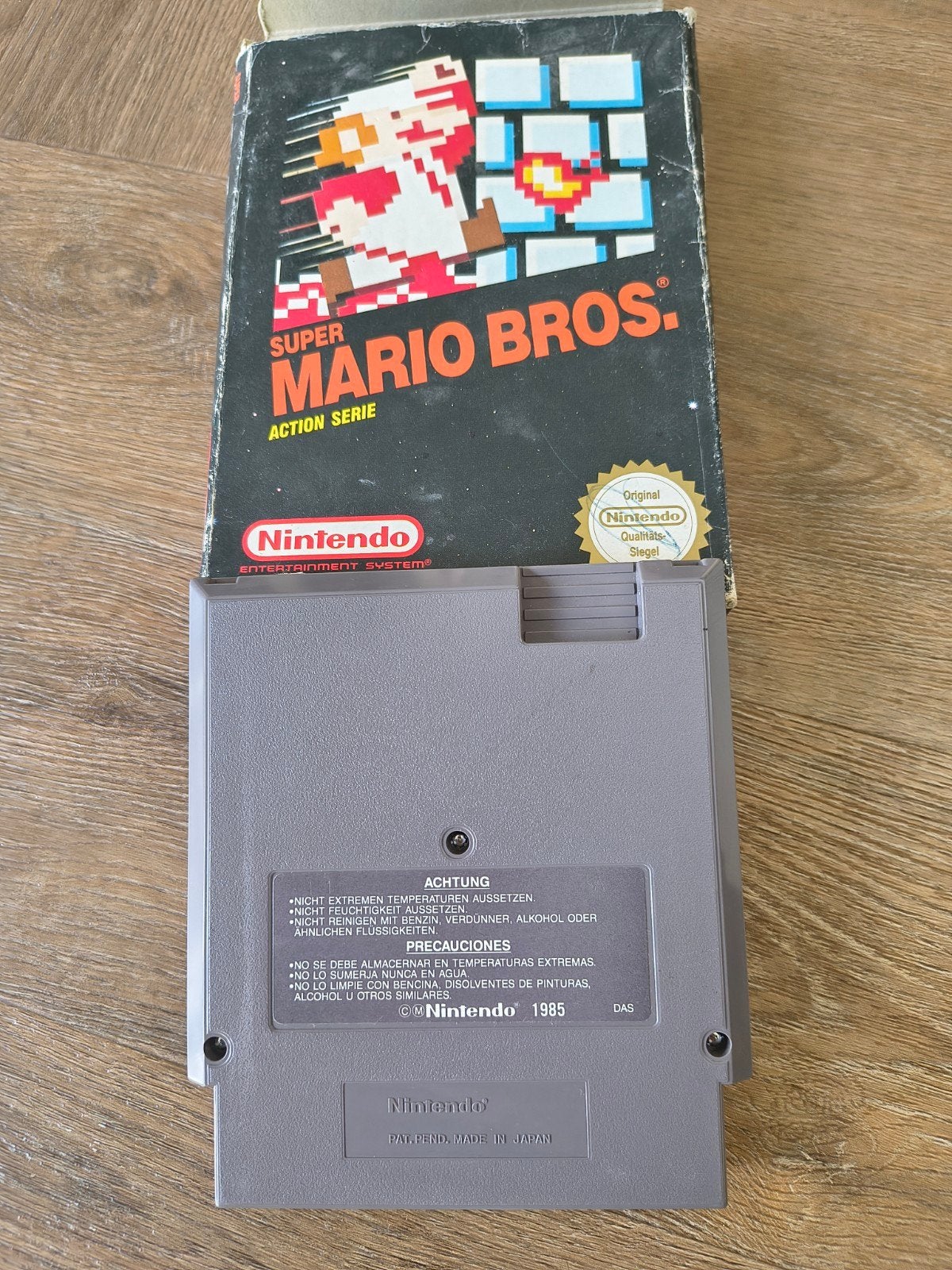 Super Mario Bros. (Duitse versie) NES - Klassieke Game, Spelcomputers en Games, Games | Nintendo NES, Gebruikt, 1 speler, Eén computer