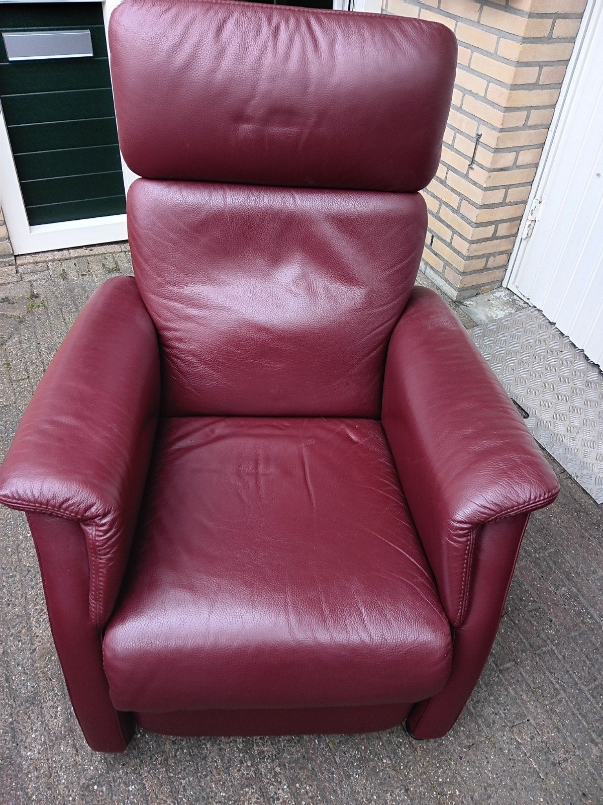 sta-op stoel Prominent, Ophalen, Minder dan 75 cm, Leer, Zo goed als nieuw