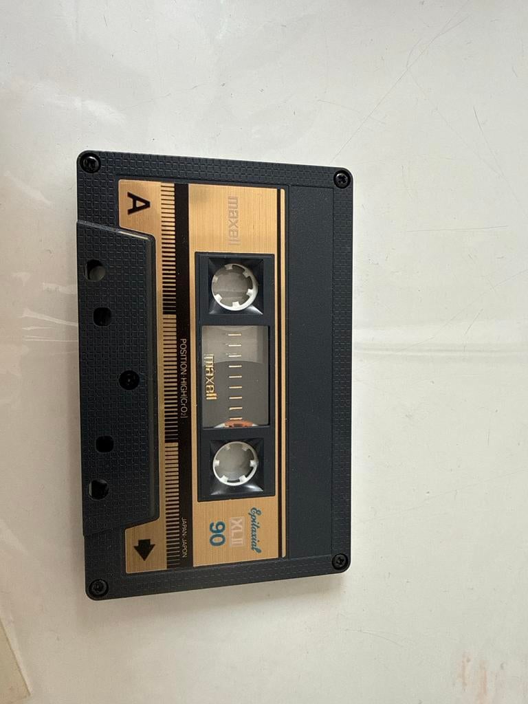 Maxell XLII 90 Cassettebandjes - Zo goed als nieuw, 2 t/m 25 bandjes, Overige genres, Maxell, Ophalen of Verzenden