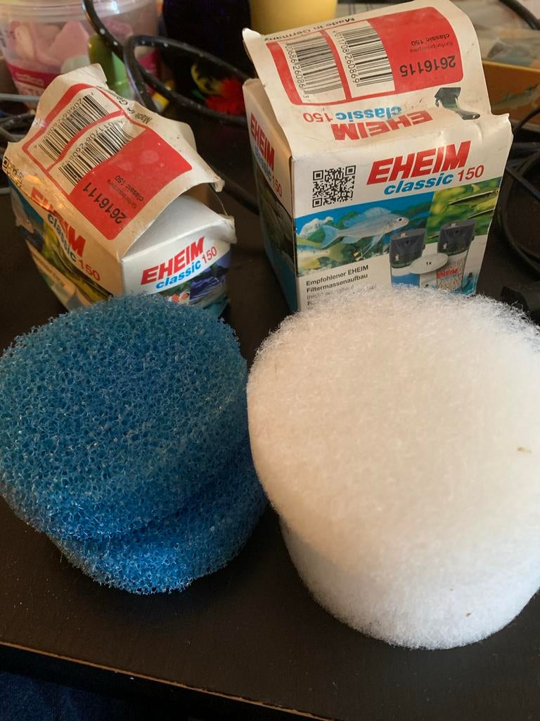 Filtermedia EHEIM classic 150 aquarium filter, Dieren en Toebehoren, Ophalen of Verzenden, Nieuw