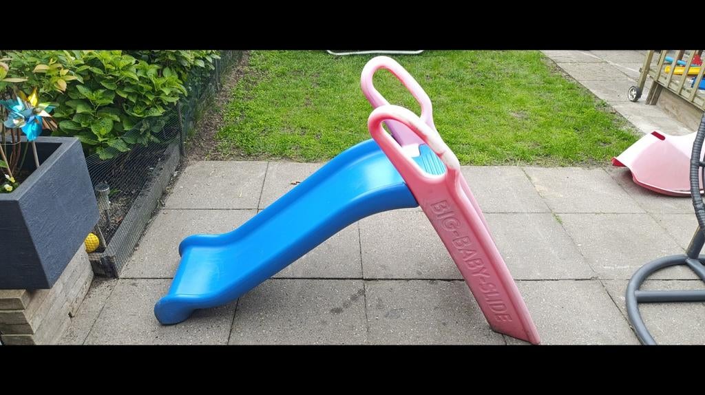 Glijbaan BIG-BABY-SLIDE in goede staat, Ophalen, Gebruikt