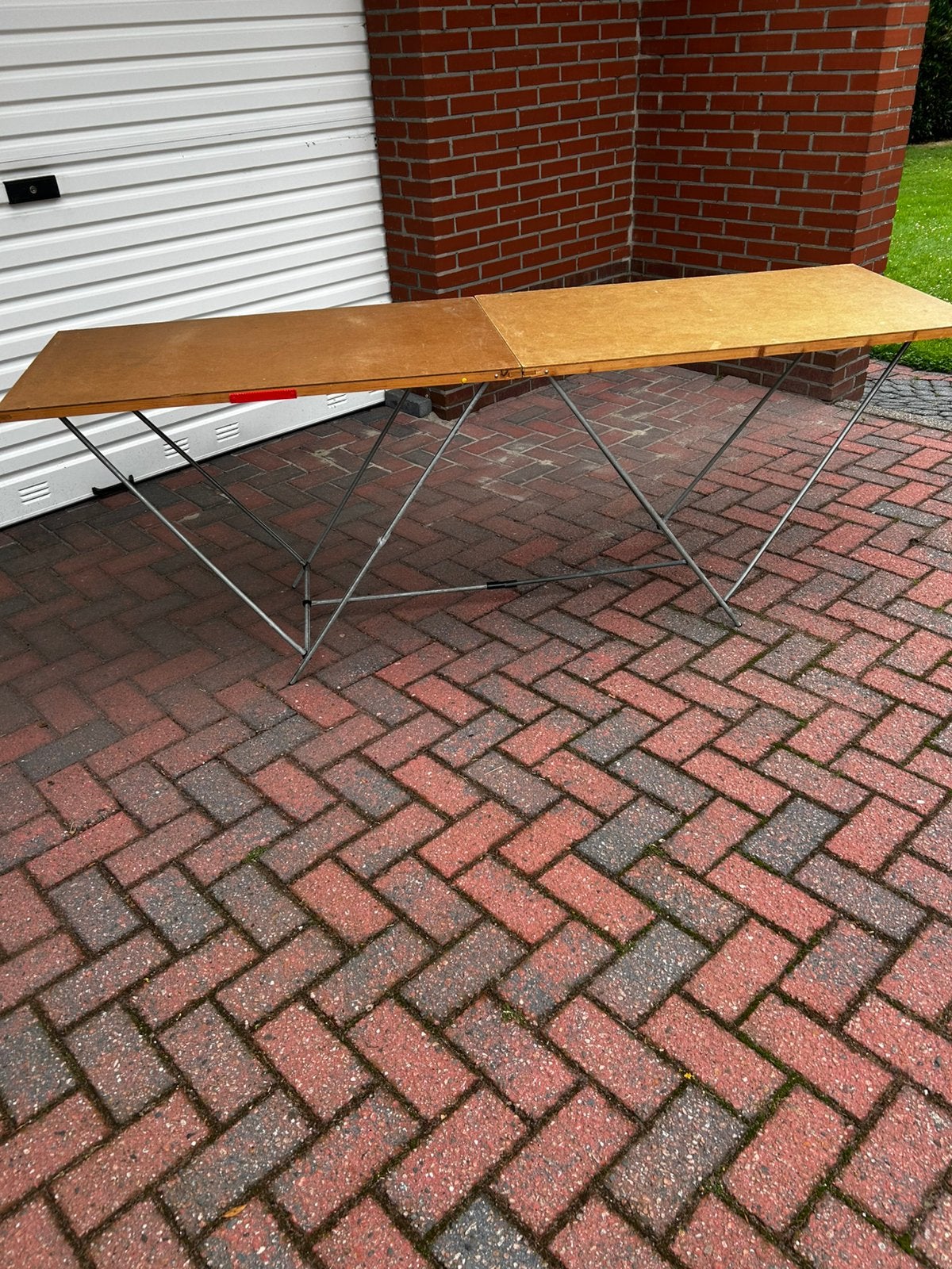Opklapbare behang tafel, Ophalen of Verzenden, 75 m² of meer