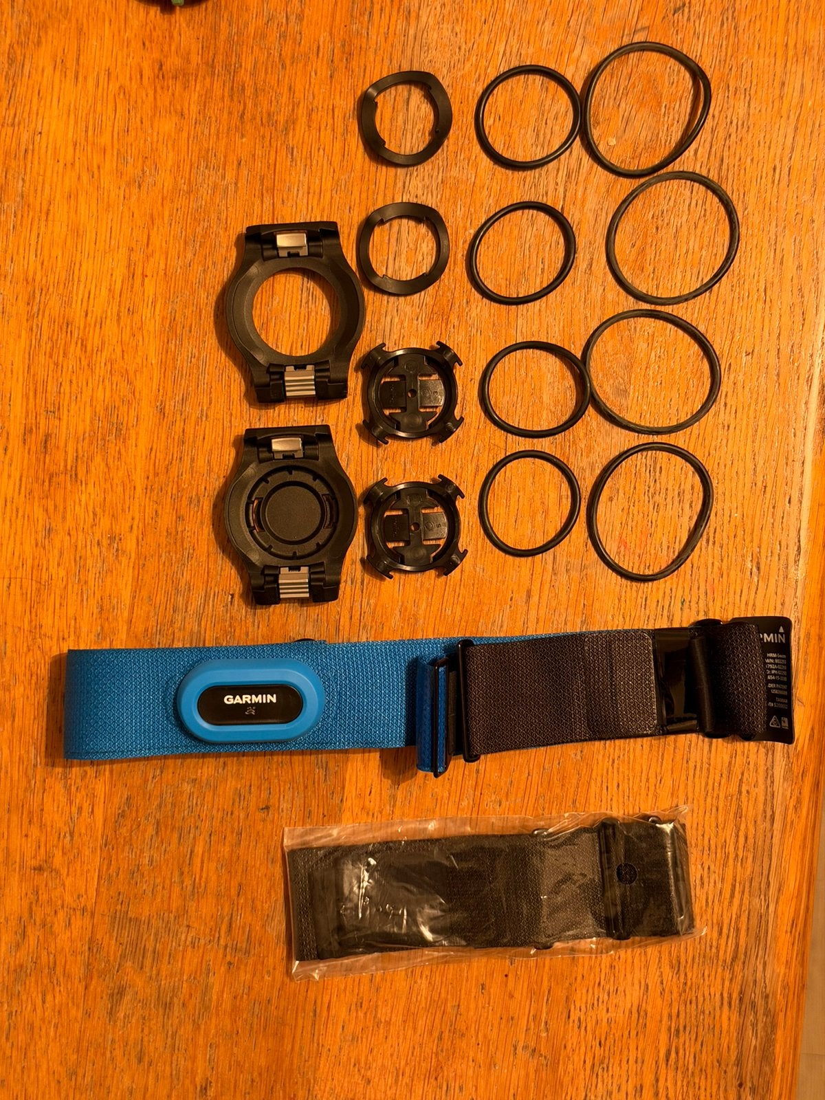 Forerunner 945 Tri accessoires: HRM-Swim + Quick Release Kit, Ophalen of Verzenden, Zo goed als nieuw, Blauw, IOS