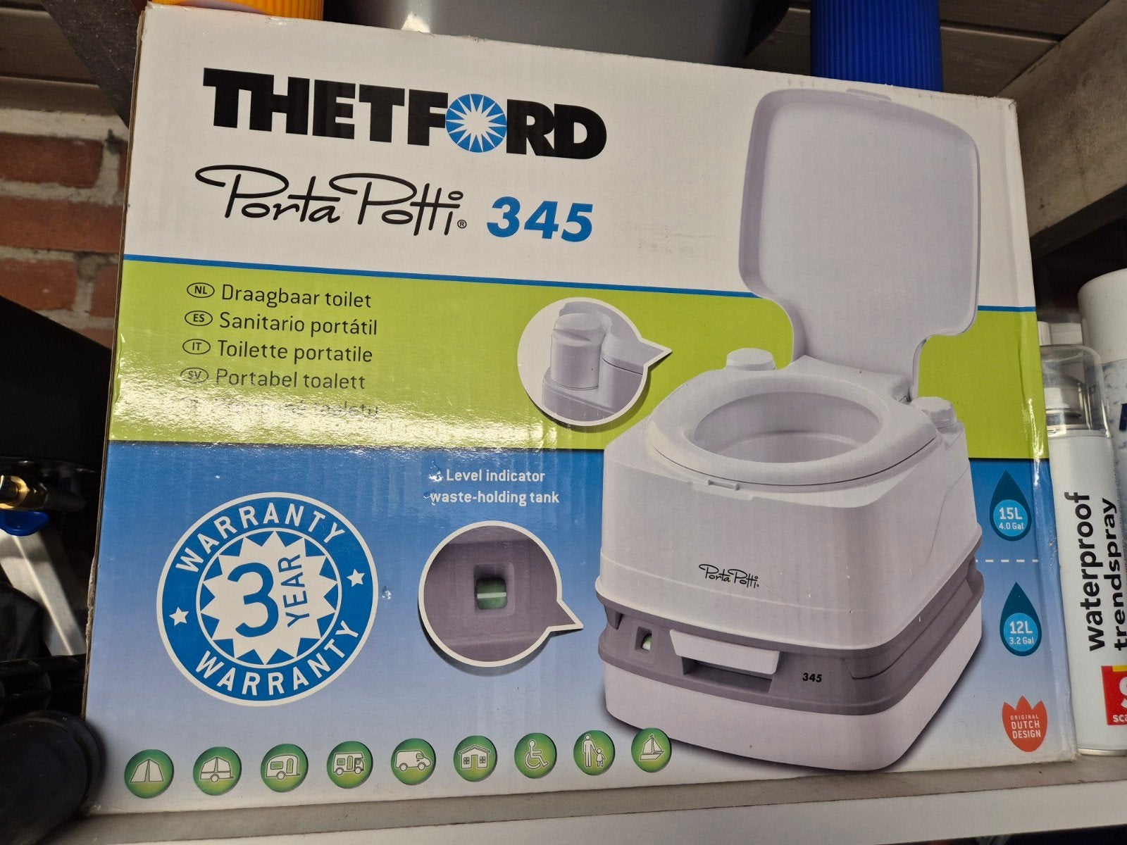 Porta potti draagbare wc, Ophalen, Zo goed als nieuw