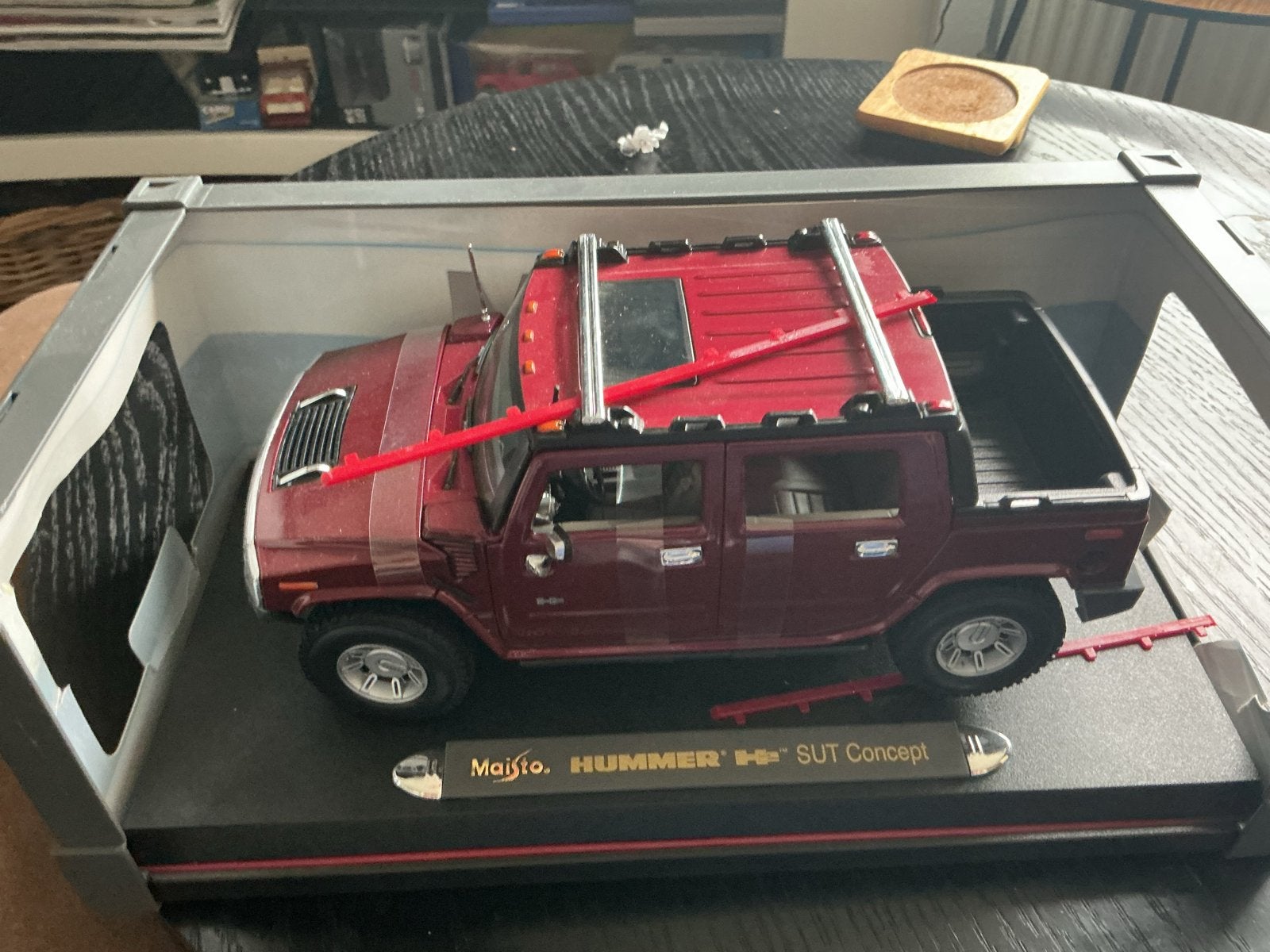 Maisto Hummer H2 SUT Concept schaalmodel - 1.18, Hobby en Vrije tijd, Modelauto's | 1:18, Ophalen, Nieuw, Auto, Overige merken
