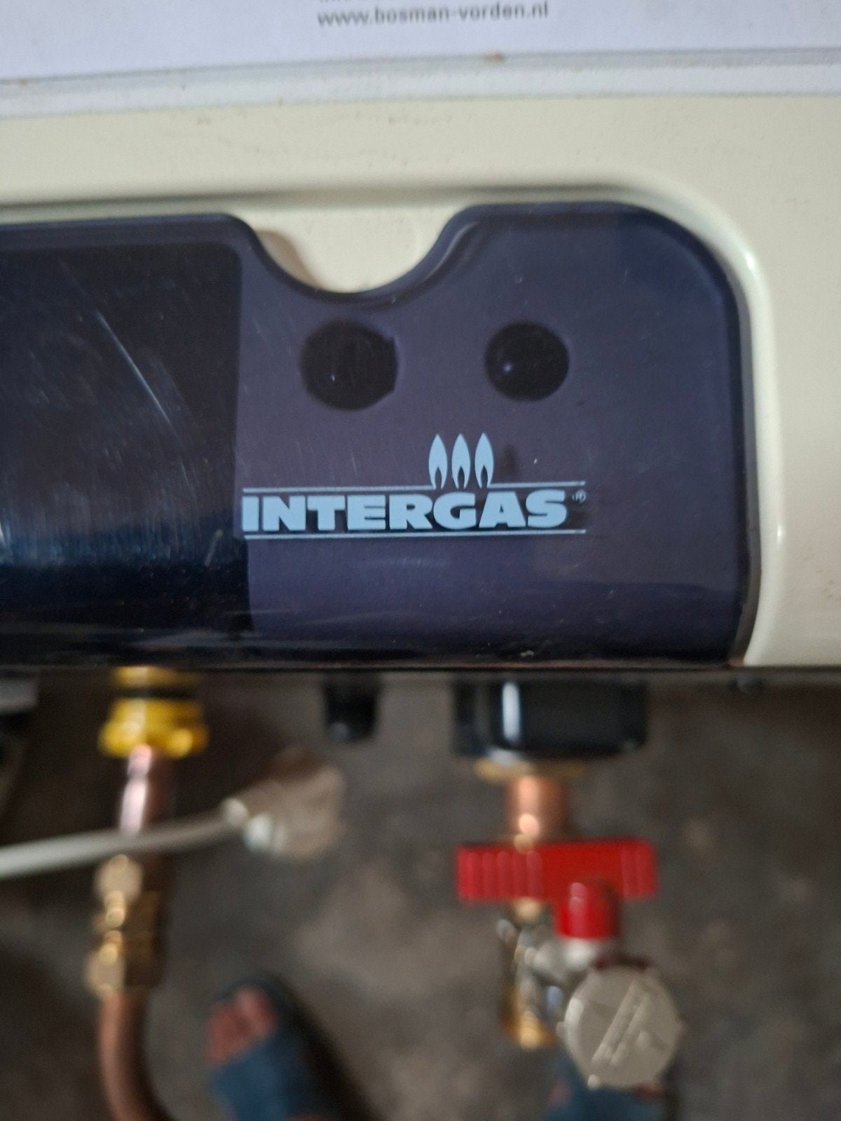 te koop zeer  goed werkende  intergas  geiser /ketel, Geiser, Ophalen of Verzenden, Minder dan 20 liter, Minder dan 3 jaar oud