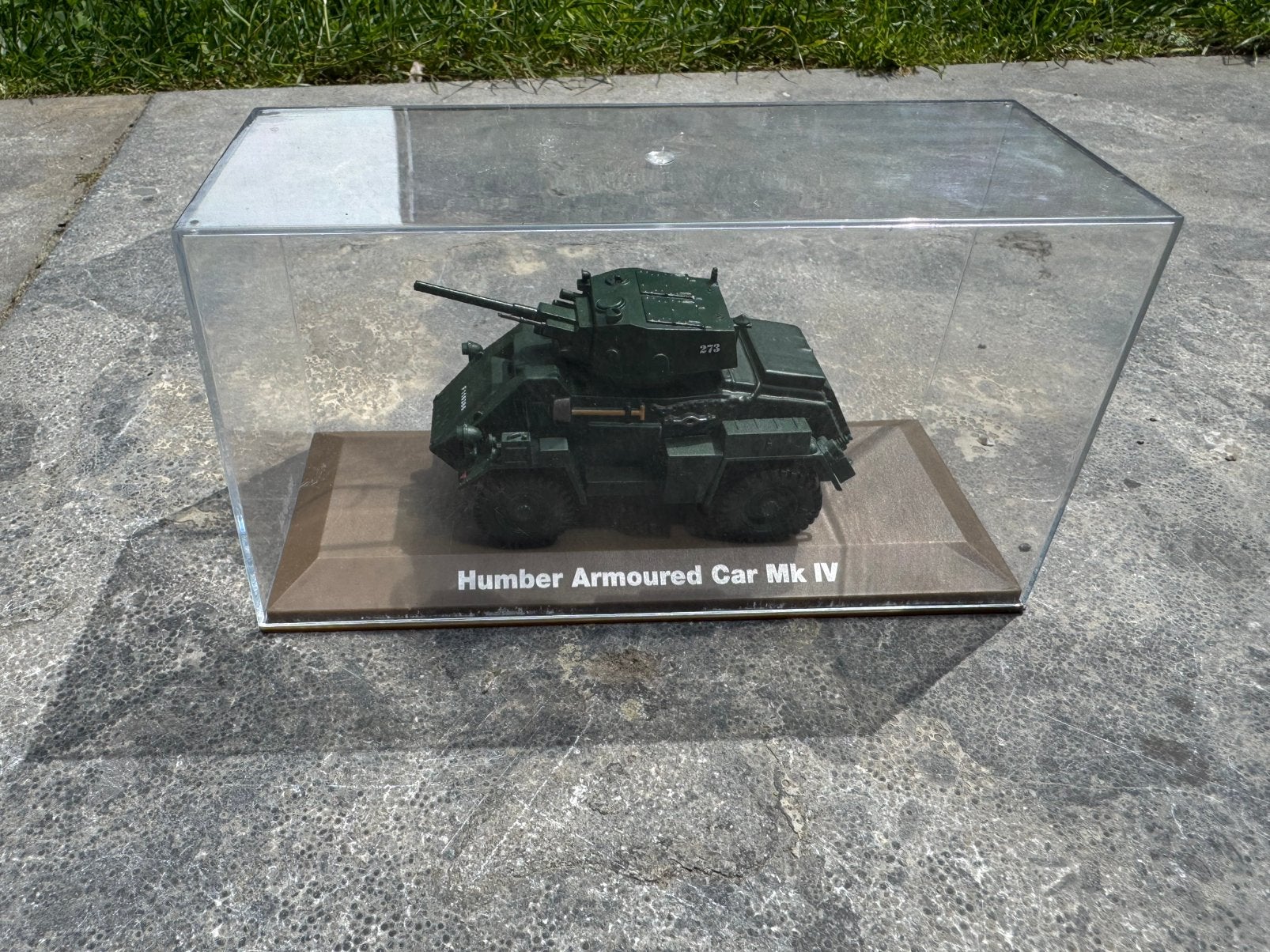 Humber armourd car Mk IV 1:43, Ophalen, Zo goed als nieuw, Auto, Overige merken