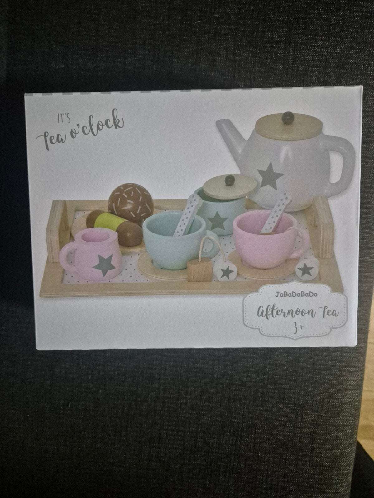 Jabadabado Houten Theeserviesje - Nieuw in doos, Ophalen of Verzenden, Nieuw, Overige typen