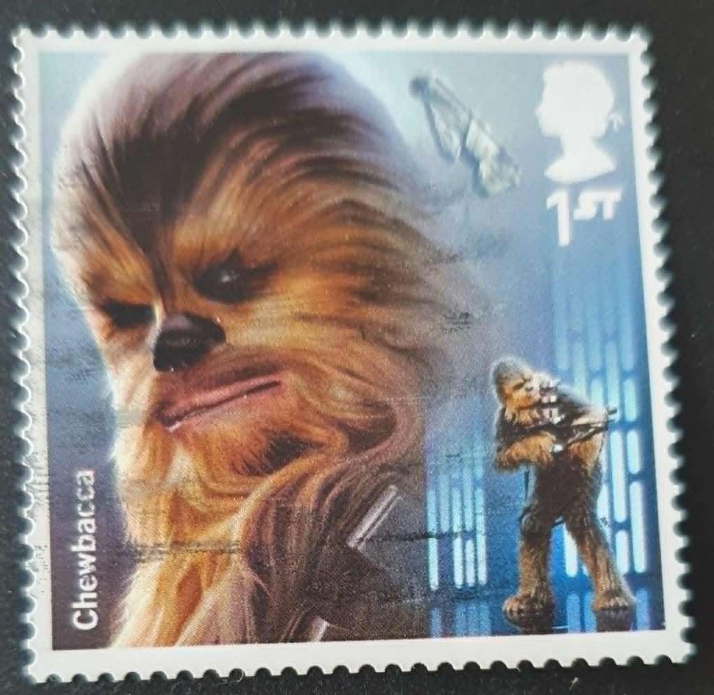 161-26 Engeland / Star Wars - Chewbacca, Postzegels en Munten, Verzenden, Gestempeld