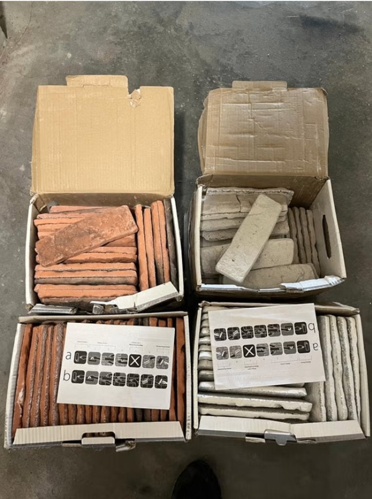 Klimex Milano Steenstrips - Nieuw in doos, Overige materialen, Wandtegels, Zo goed als nieuw, Minder dan 5 m²