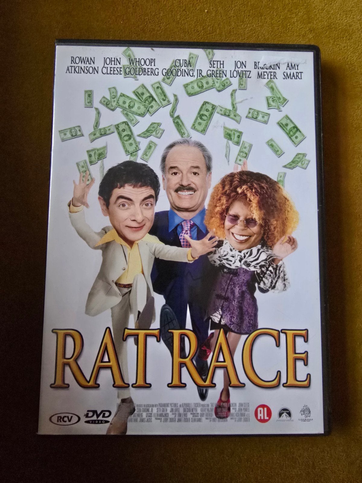 Rat Race DVD - Komedie met Rowan Atkinson, Vanaf 6 jaar, Ophalen of Verzenden, Gebruikt, Overige genres