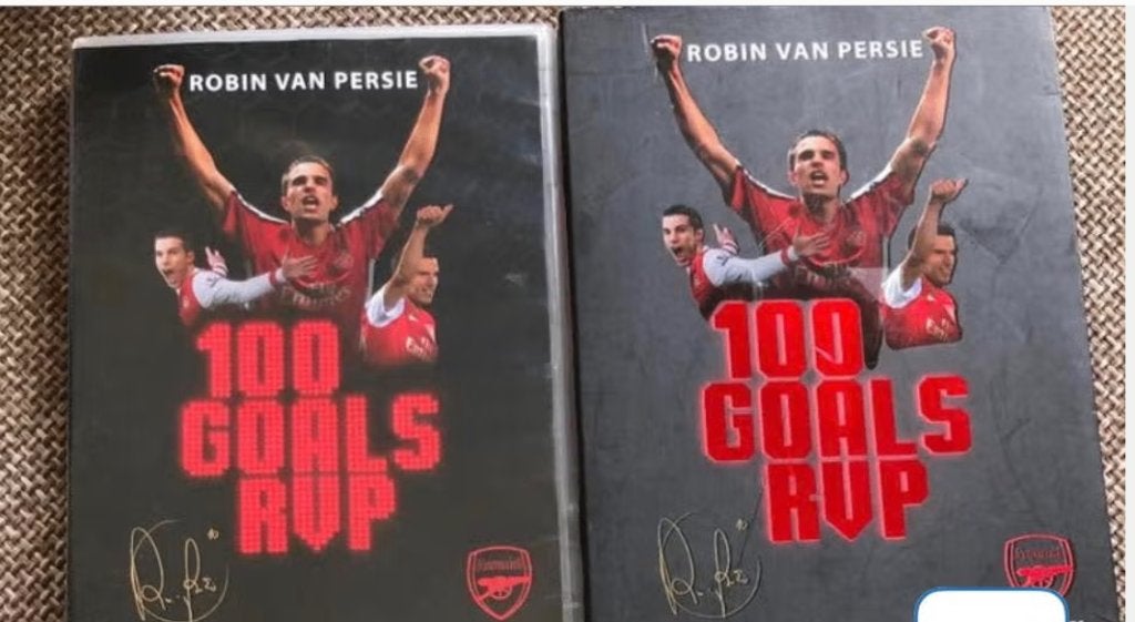 DVD Robin van Persie 100 goals rup in foudraal, Alle leeftijden, Voetbal, Ophalen of Verzenden, Zo goed als nieuw