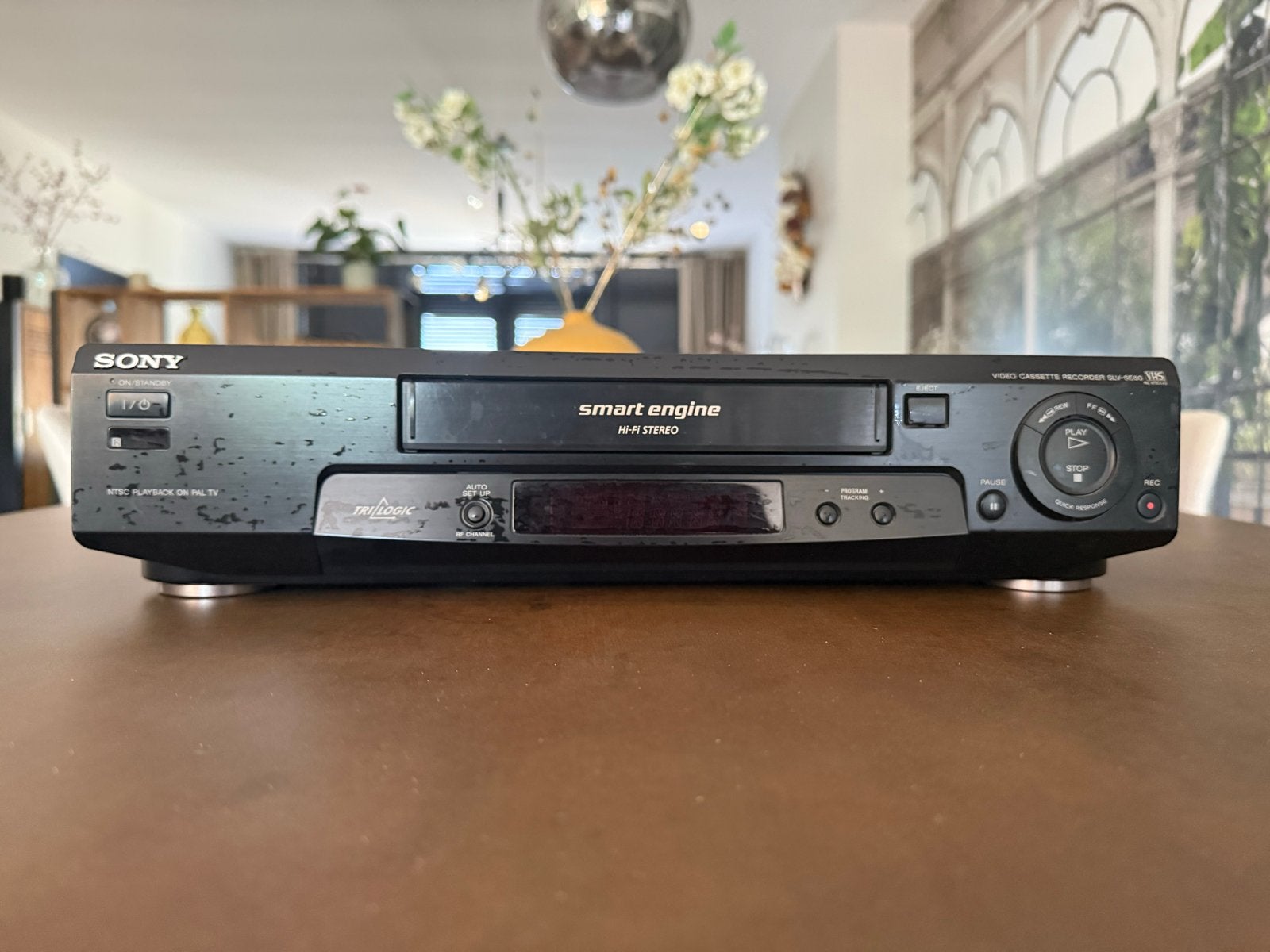 Sony SLV-SE840D VHS-speler - Smart Engine Hi-Fi Stereo, Audio, Tv en Foto, Videospelers, Ophalen of Verzenden, Gebruikt, VHS-speler of -recorder
