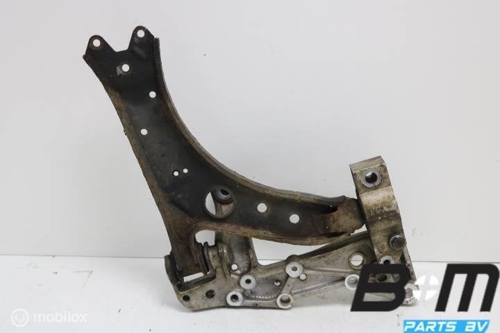 Draagarm met console linksvoor VW Golf 5 1K0407189E, Gebruikt