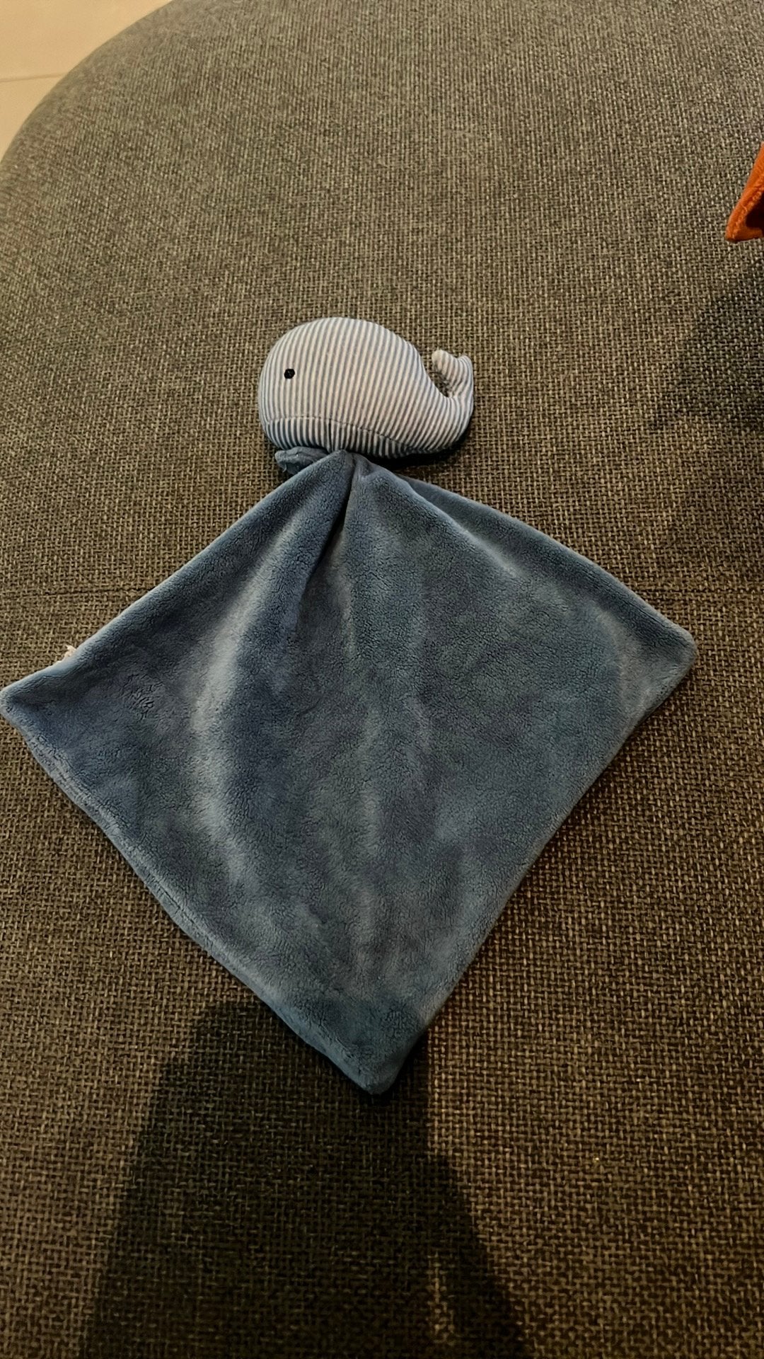 Zeeman walvis knuffel doekje blauw, Ophalen of Verzenden, Gebruikt, Overige typen