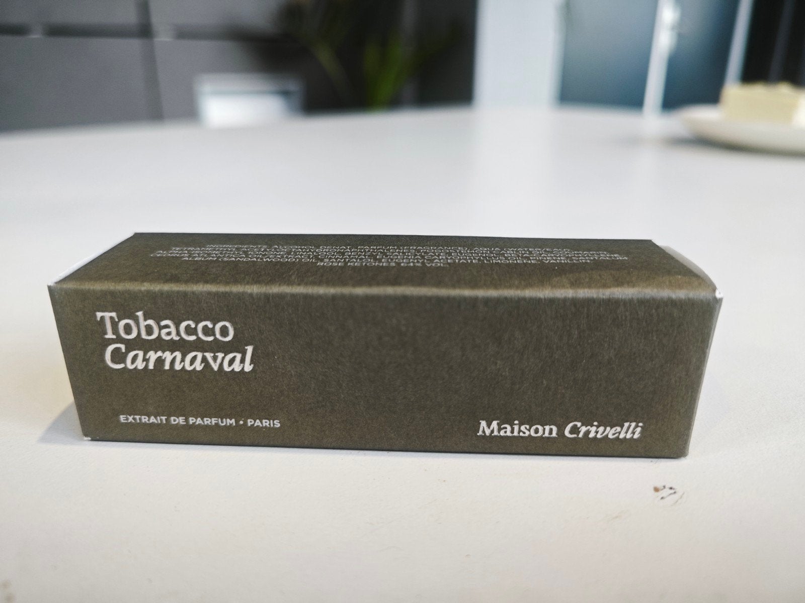 Maison Crivelli Tobacco Carnaval 5 ml Extrait de Parfum, Ophalen of Verzenden, Nieuw