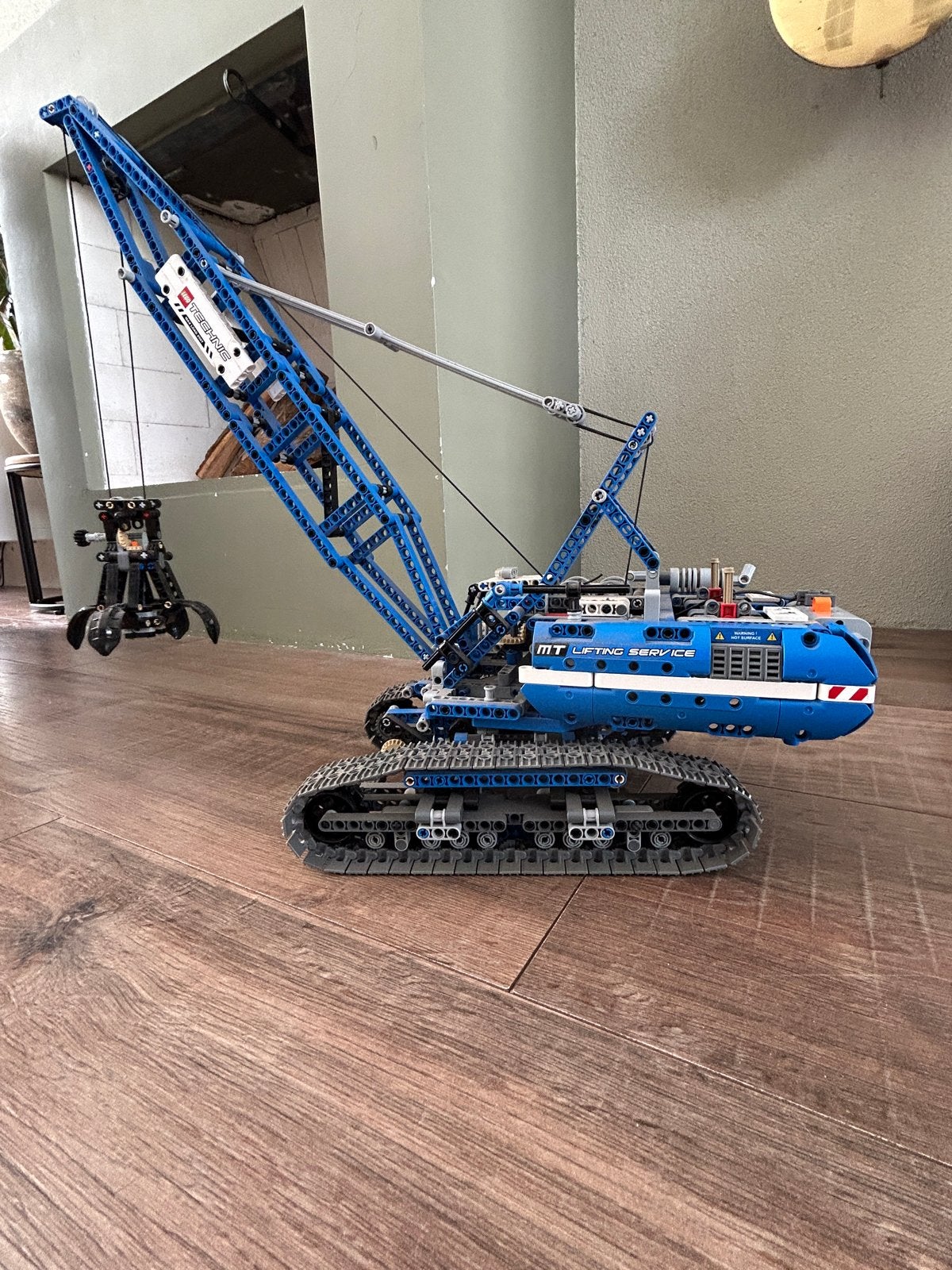 Lego Technic 42042 Rupsband Kraan, Gebruikt, Lego, Ophalen of Verzenden, Technic