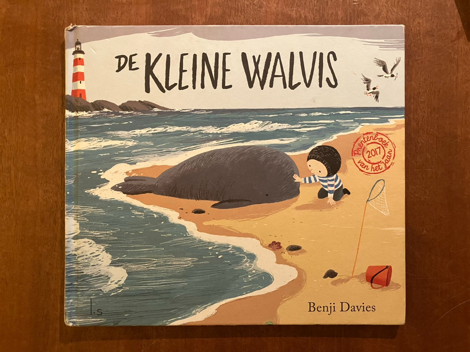 Benjie Davis De kleine walvis Prentenboek 2017, Ophalen of Verzenden, Zo goed als nieuw