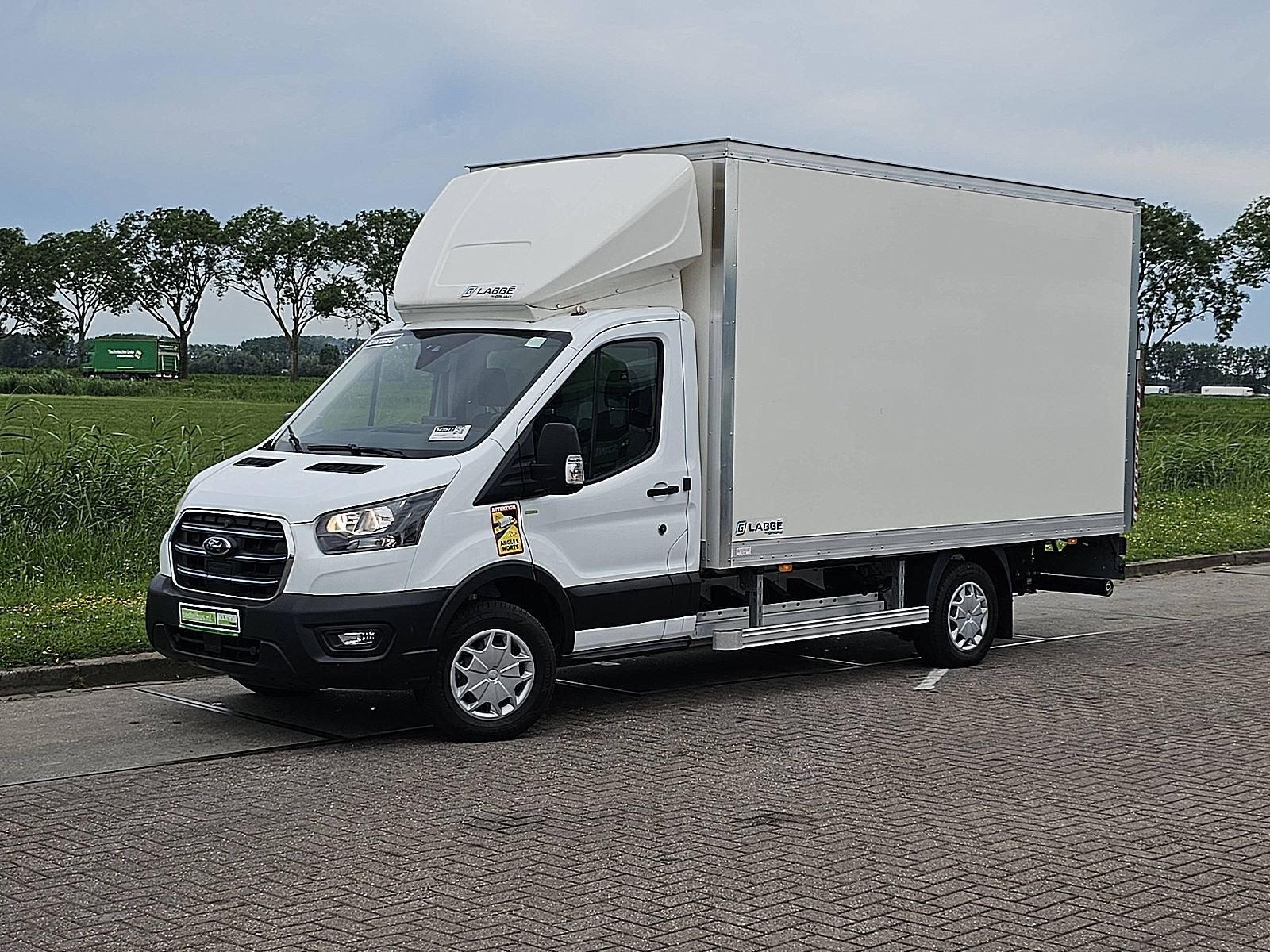 FORD E-TRANSIT bakwagen laadklep!, Automaat, Gebruikt, Wit, Ford