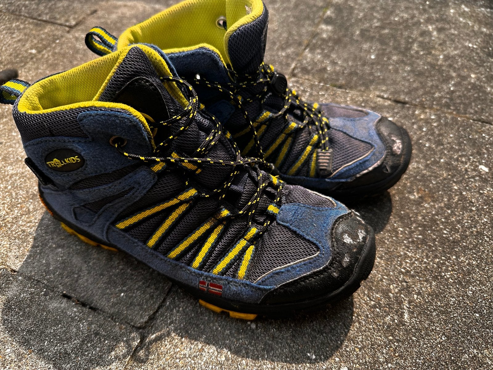 Trollkids wandelschoenen/bergschoenen, maat 36, Sport en Fitness, Bergsport en Wandelen, Ophalen of Verzenden, Gebruikt, Schoenen