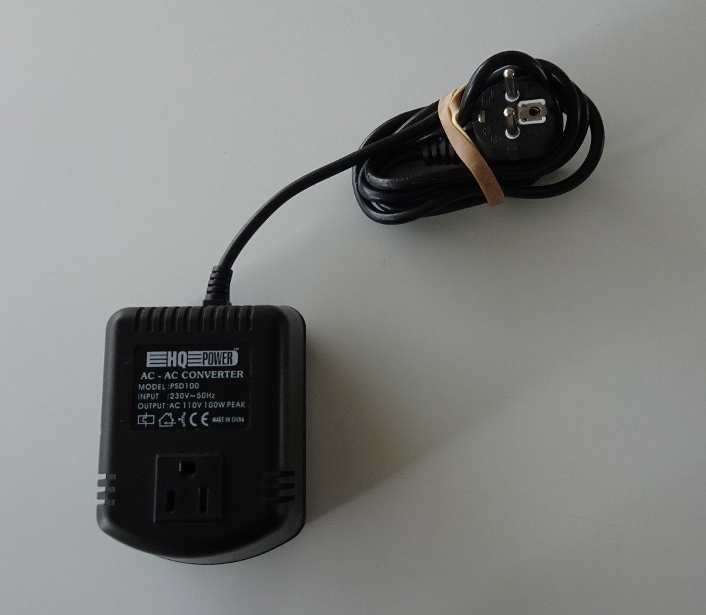 100 Watt Step Down Converter 230 V naar 110 V, Ophalen, Zo goed als nieuw