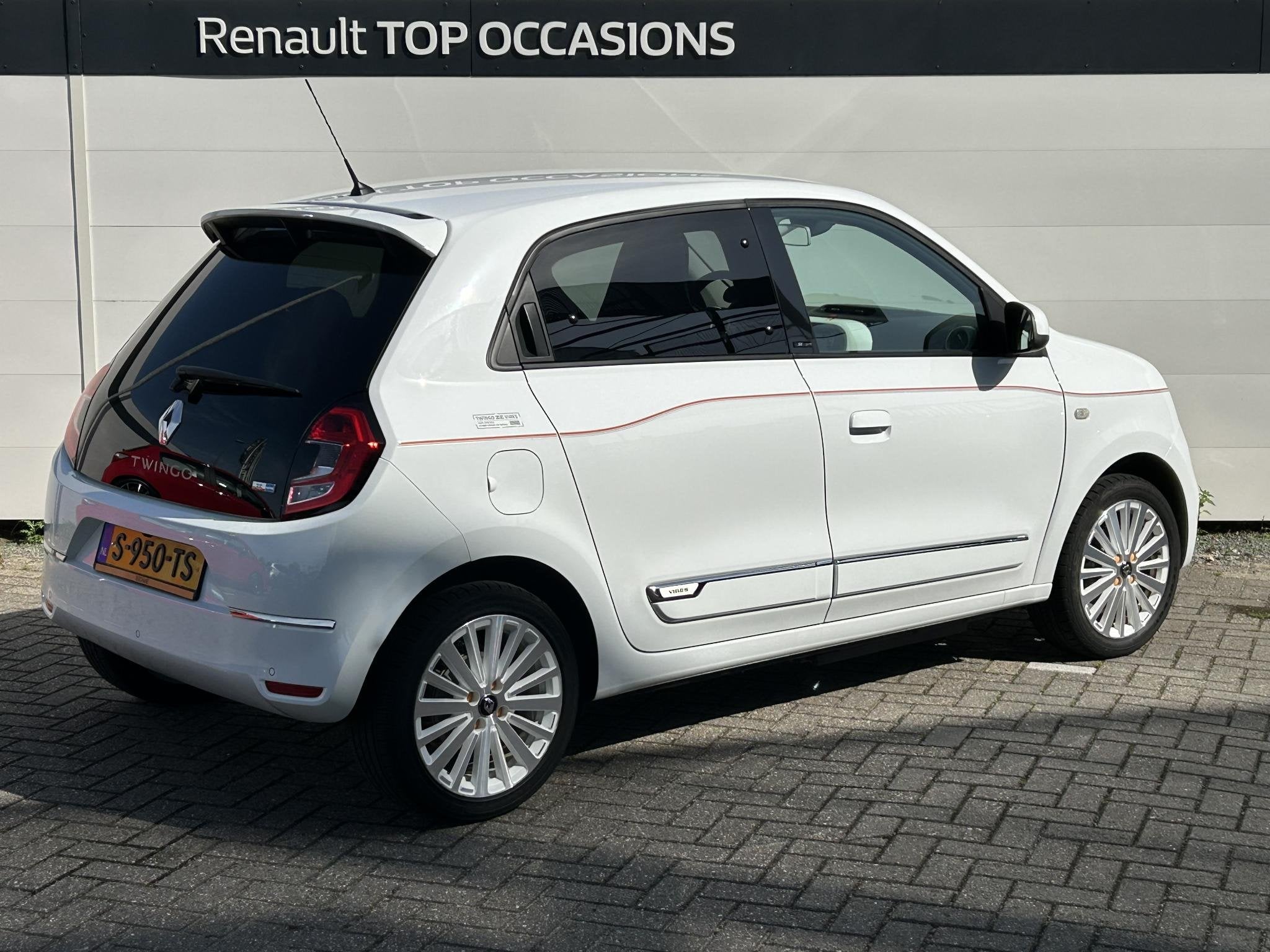 Renault Twingo Z.E. R80 Série Limitée Vibes SoH 93,8% | Ca, Met garantie (alle), Leder en Stof, Wit, 190 km