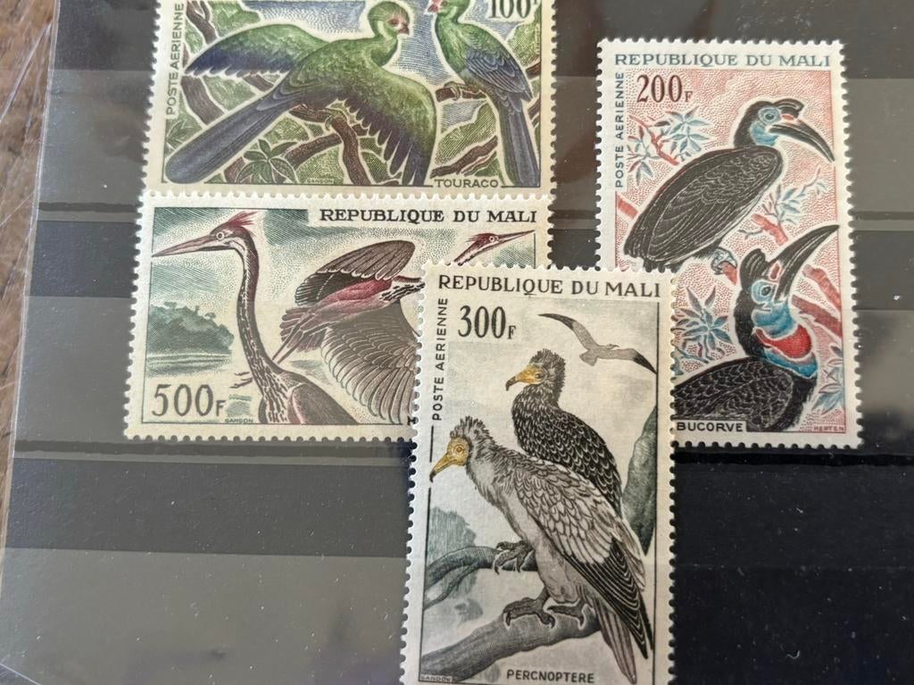 Vogel, Mali 1965, Ophalen of Verzenden, Postfris, Dier of Natuur