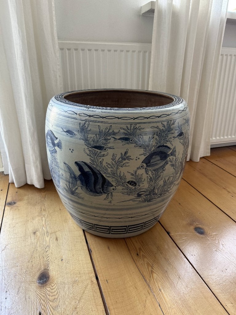 Chinese pot, Tuin en Terras, Ophalen, 40 cm of meer, Rond, Zo goed als nieuw