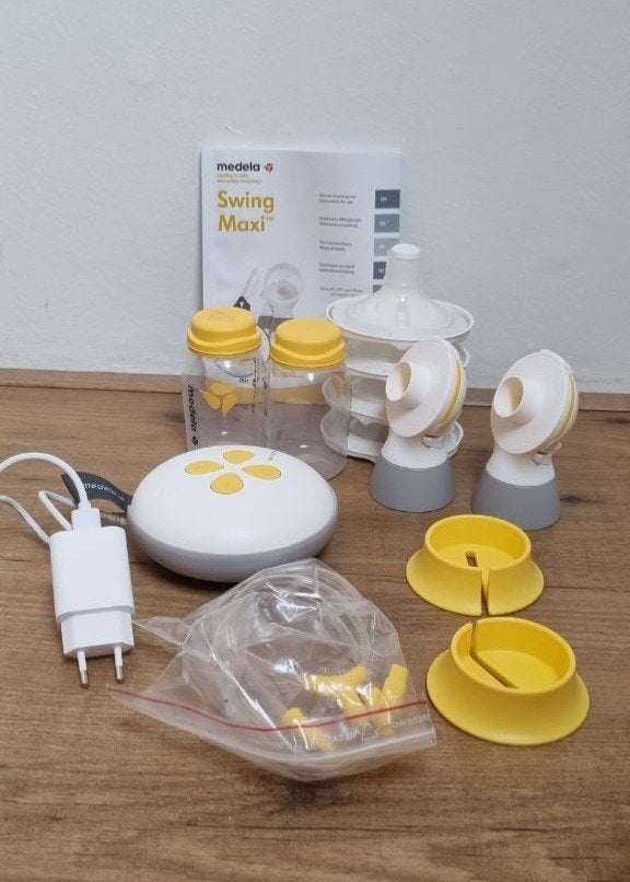 Medela Swing Maxi Borstkolf Kolfapparaat Dubbele elektrisch, Kinderen en Baby's, Ophalen, Zo goed als nieuw, Borstkolf, Medela