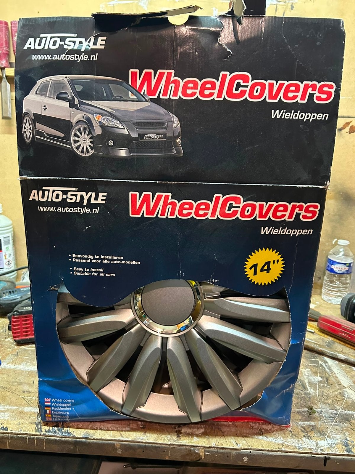 Twee nieuwe Auto-Style wieldoppen 14 inch, Auto diversen, Wieldoppen, Ophalen of Verzenden, Nieuw