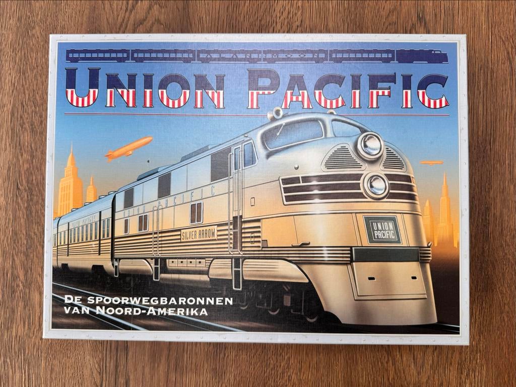 Union Pacific Bordspel - Spoorwegbaronnen van Noord-Amerika, Hobby en Vrije tijd, Gezelschapsspellen | Bordspellen, Drie of vier spelers