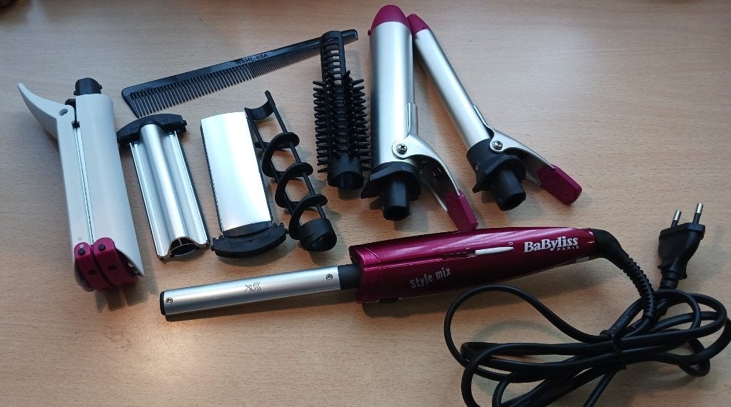 BaByliss Paris MS21E Style Mix, Ophalen of Verzenden, Zo goed als nieuw, Krultang of Stijltang