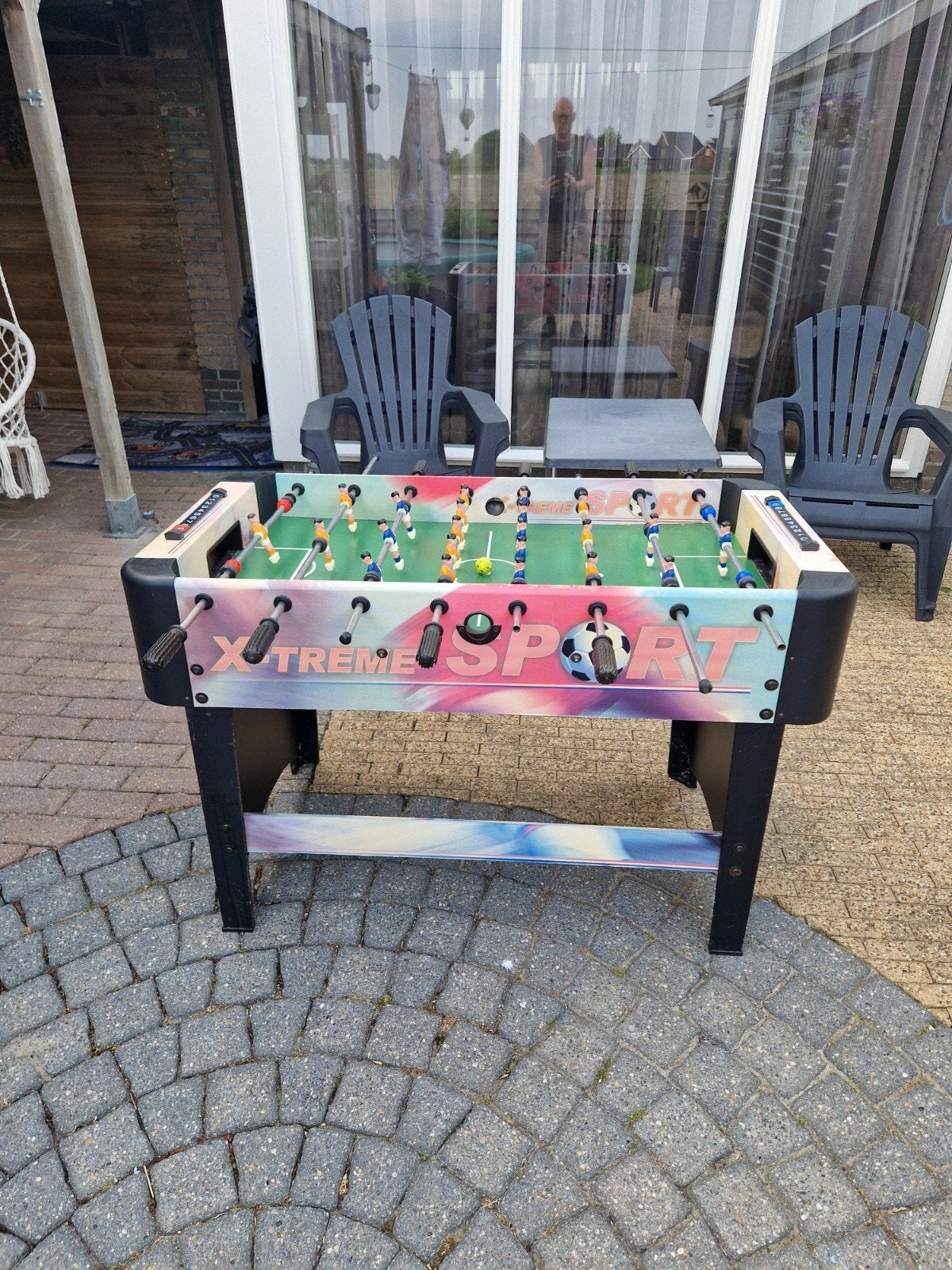 Voetbaltafel, Ophalen, Gebruikt