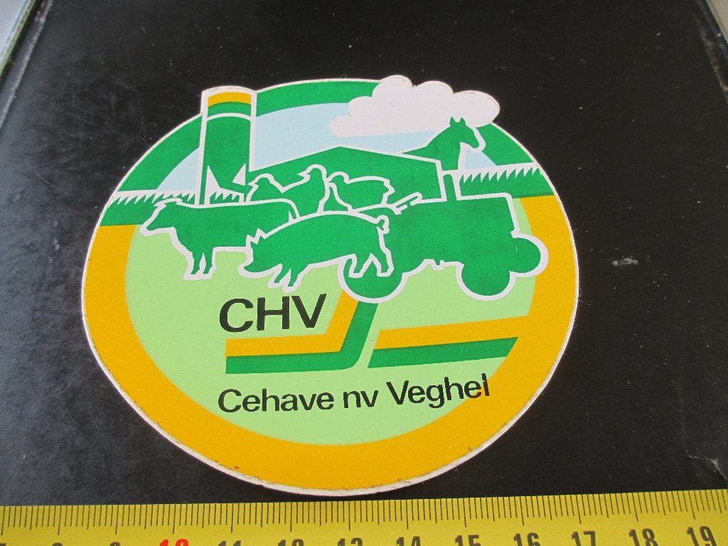 sticker Veghel Cehave NV  CHV  RR2426, Verzamelen, Ophalen of Verzenden, Zo goed als nieuw