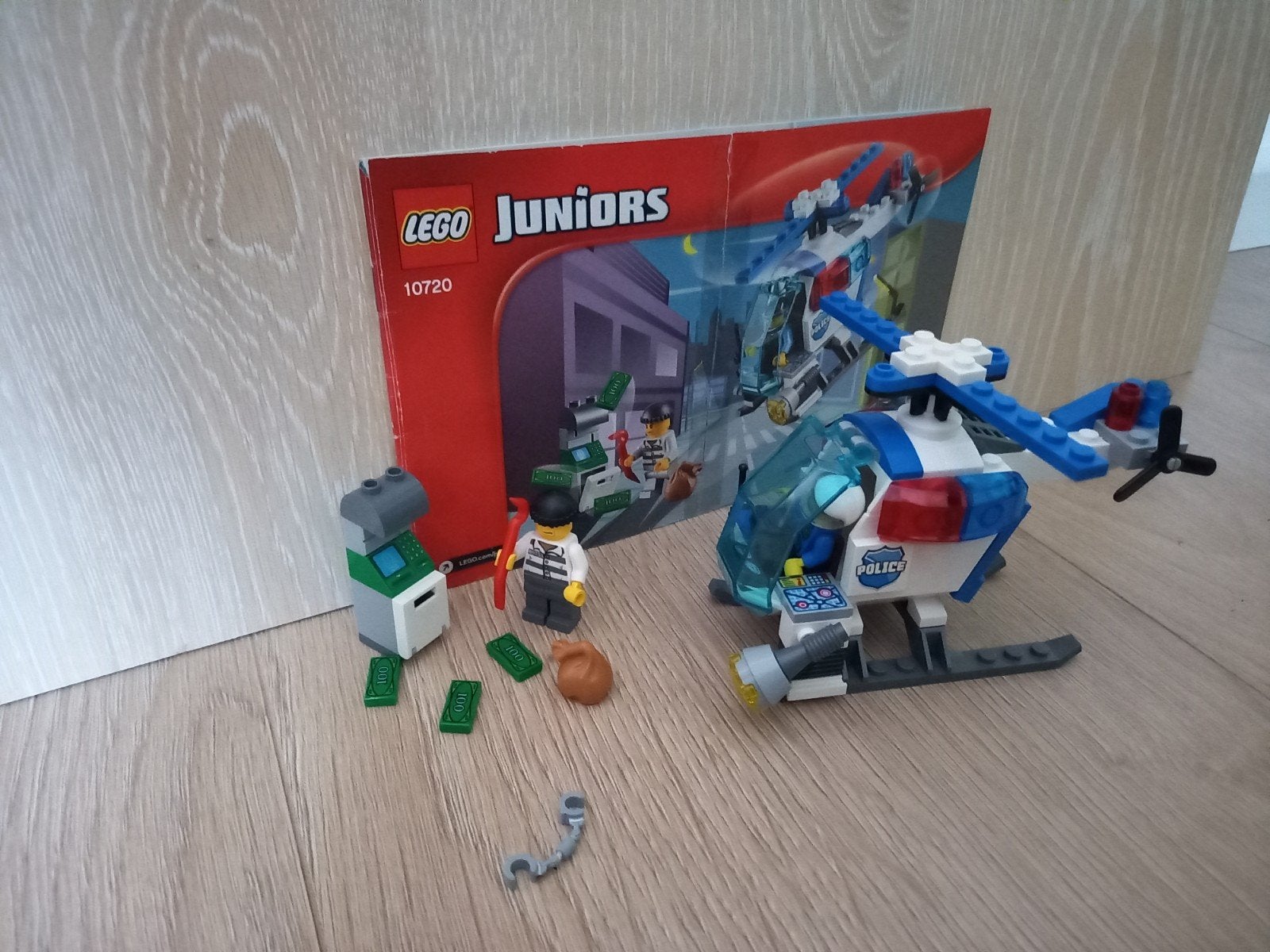 Lego Juniors - 10720 - Politiehelikopter achtervolging, Kinderen en Baby's, Lego, Inclusief instructies, Ophalen of Verzenden
