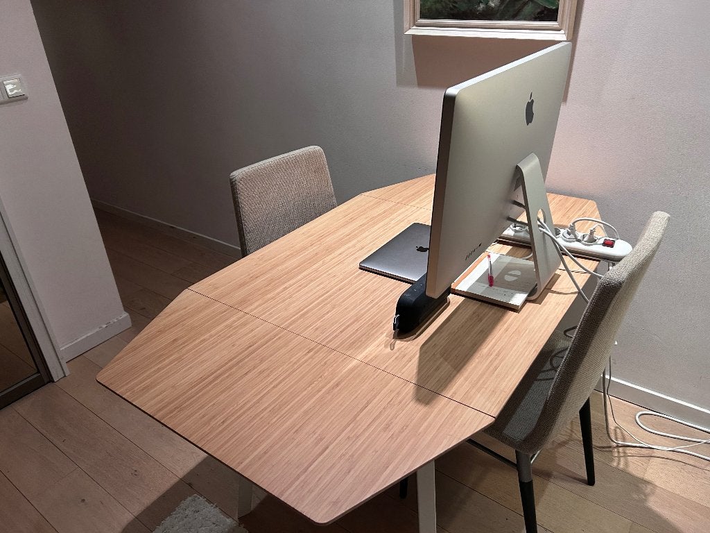 Klaptafel IKEA bamboe MOET ZSM WEG!, Ophalen, Overige materialen, Gebruikt, 50 tot 100 cm