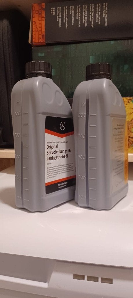 olie Mercedes-Benz power steering fluid 236.3  ruim 1,5 ltr, Ophalen of Verzenden, Nieuw, Mercedes-Benz
