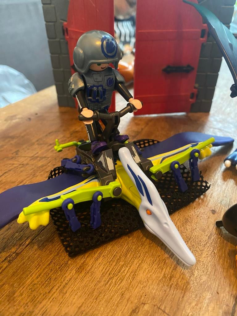 Playmobil Dino Rise set met Pterodactyl en draak, Ophalen of Verzenden, Gebruikt, Los playmobil