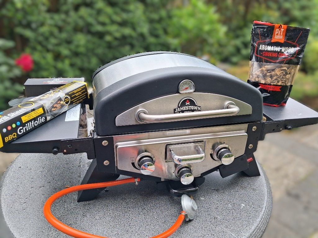 GAS-BARBECUE, Ophalen, Gebruikt, Jamestown Grill