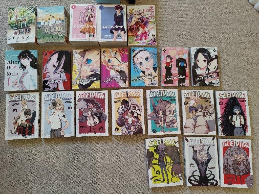 Manga collectie, Boeken, Strips | Comics, Zo goed als nieuw, Meerdere comics, Japan (Manga), Ophalen of Verzenden