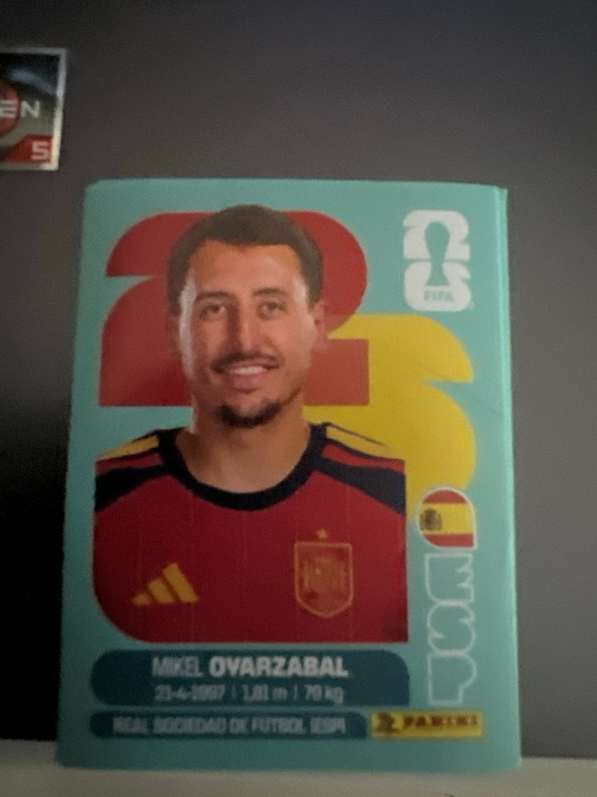 Mikel Oyarzabal Sticker Panini FIFA 2026, Verzenden, Nieuw, Buitenlandse clubs, Spelerskaart