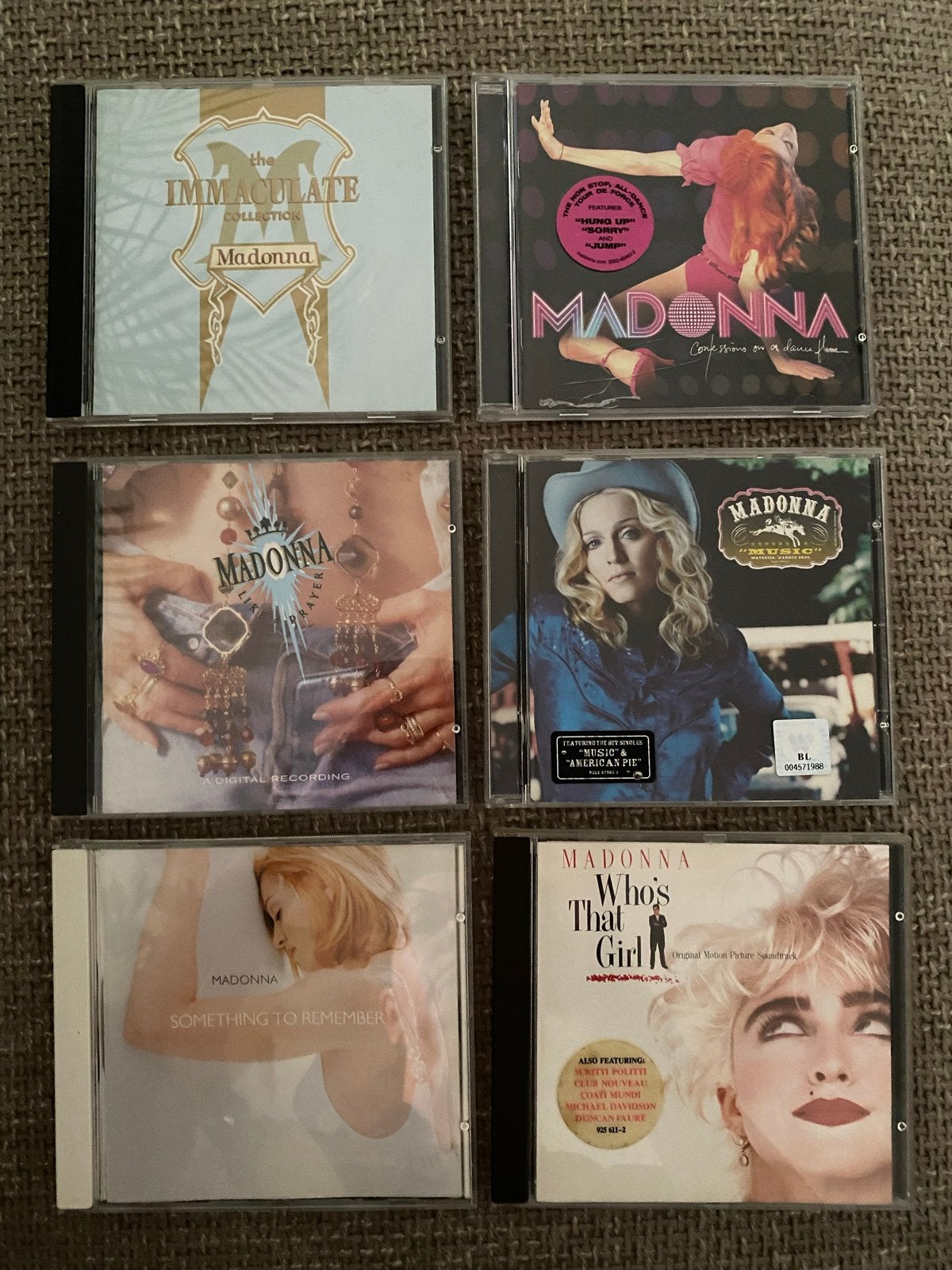 Madonna CD Collectie - 6 Albums, Ophalen of Verzenden, Zo goed als nieuw, Pop, Album
